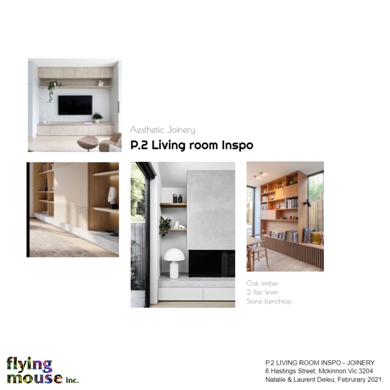 P.2 Living room Inspo - Joinery Mood Board by Flyingmouse inc on Style Sourcebook