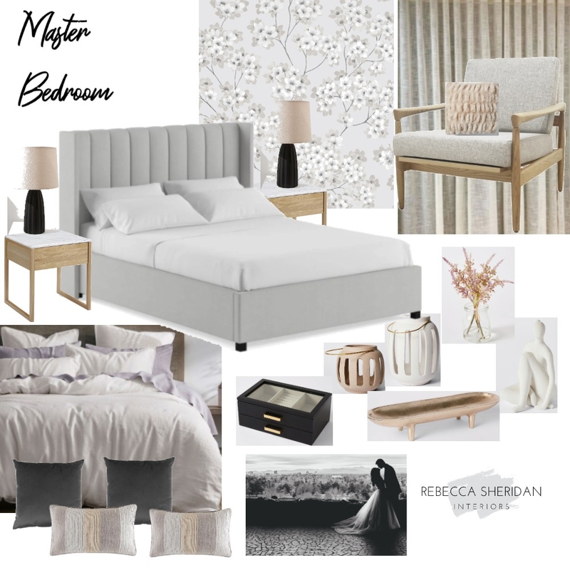 Master Bedroom Mood Board by Sheridan Interiors on Style Sourcebook