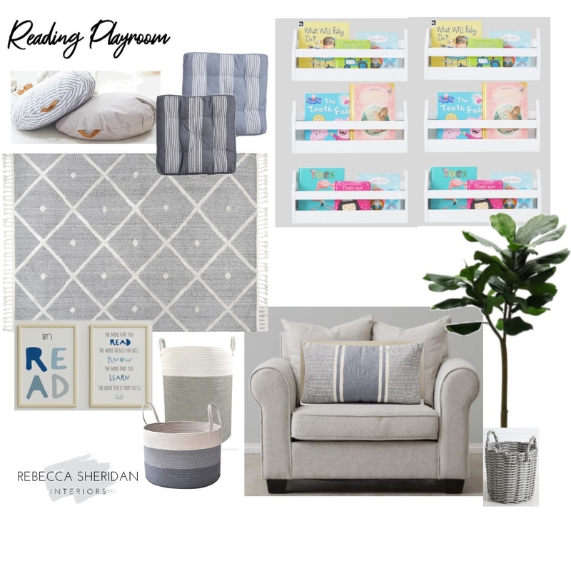 Reading Playroom Mood Board by Sheridan Interiors on Style Sourcebook