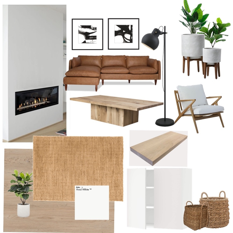 Basement - Mid Century Modern Mood Board by carolynstevenhaagen on Style Sourcebook