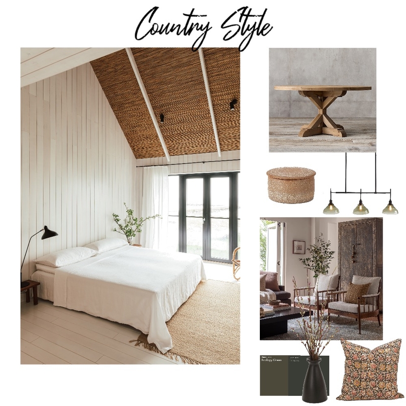 Country Style Mood Board by kenzieghill@gmail.com on Style Sourcebook