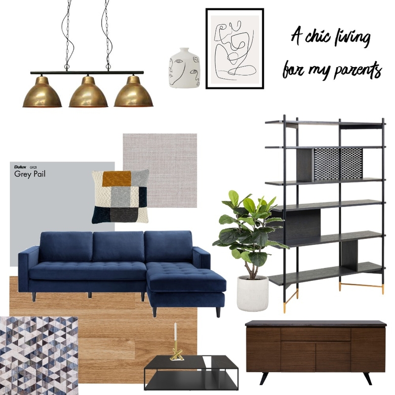 A chic living for my parents Mood Board by Alessia Malara on Style Sourcebook