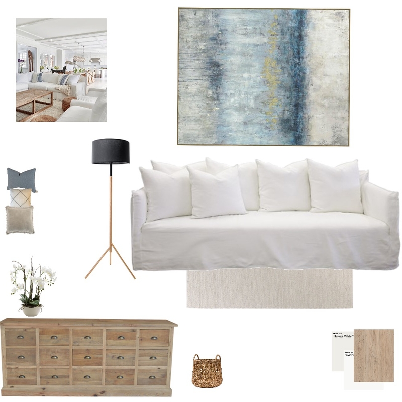 hamptons Mood Board by RebeccaWest on Style Sourcebook