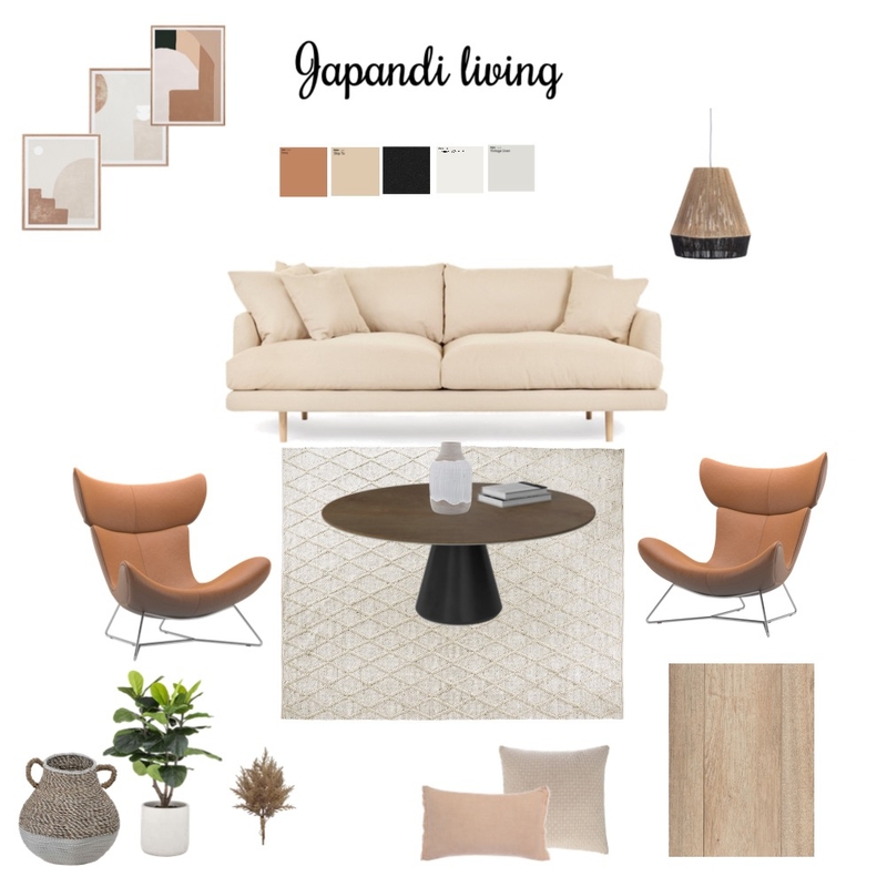 japandi living Mood Board by Jaspreet Kaur on Style Sourcebook