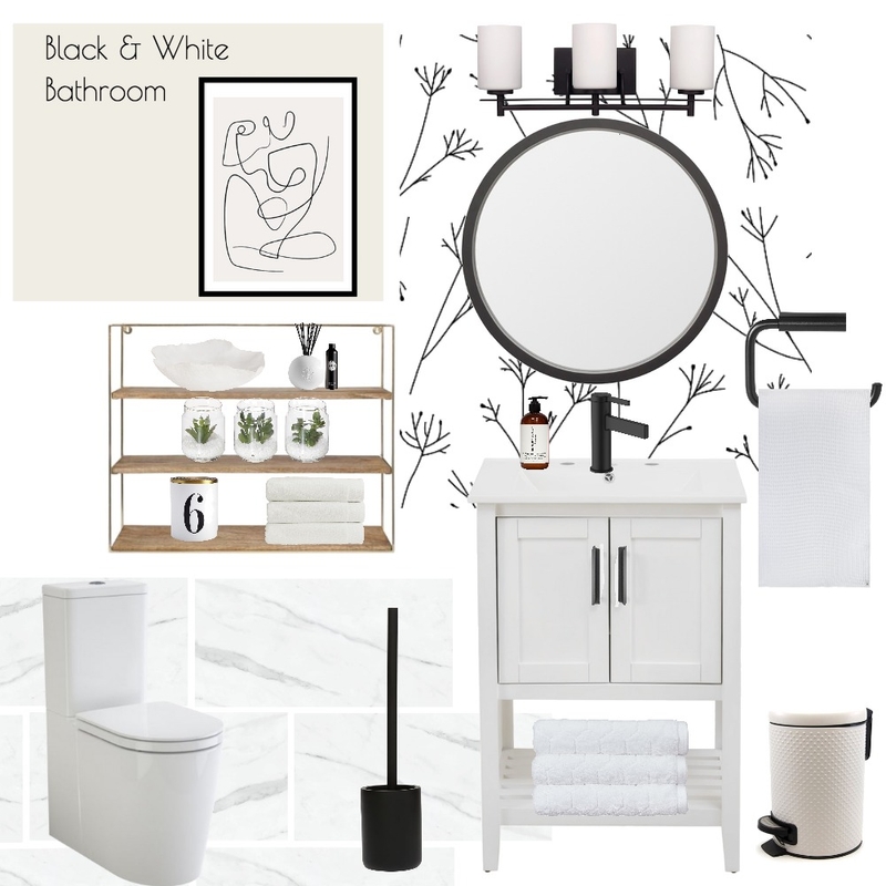 Powder Bath mood board Mood Board by Madeline Campbell on Style Sourcebook