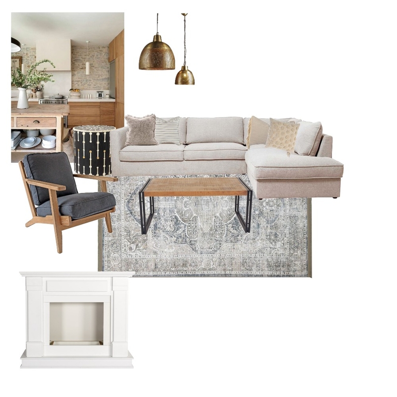 Electic Modern Farmhouse Mood Board by alanna.shub on Style Sourcebook