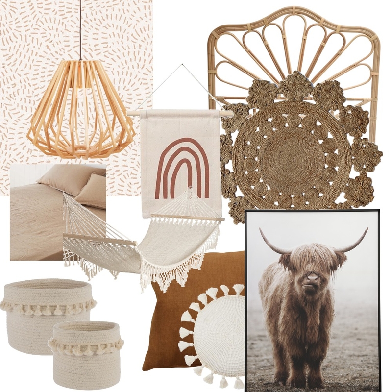 Moody Boho Mood Board by brittney.sherwood on Style Sourcebook