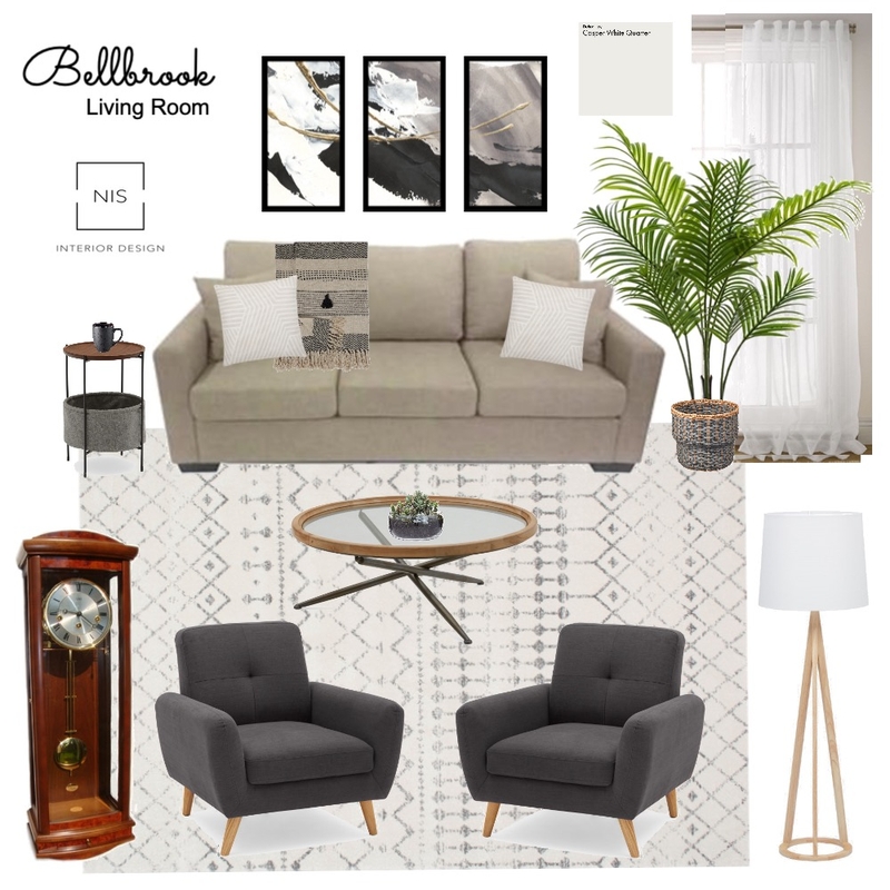 Bellbrook Living Room (option F) Mood Board by Nis Interiors on Style Sourcebook