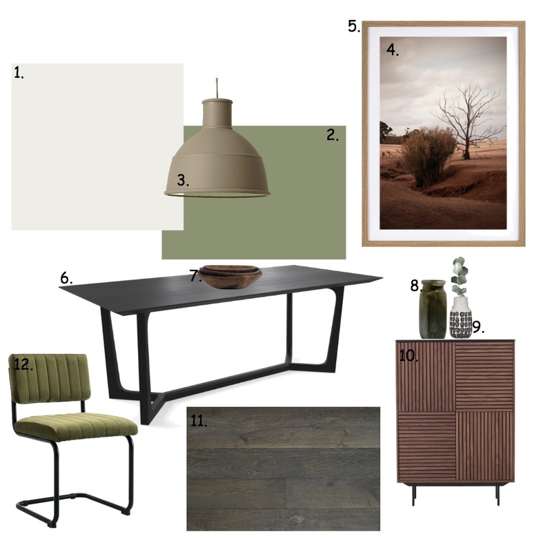 Dining Room Module 9 Mood Board by janikaleewalker on Style Sourcebook