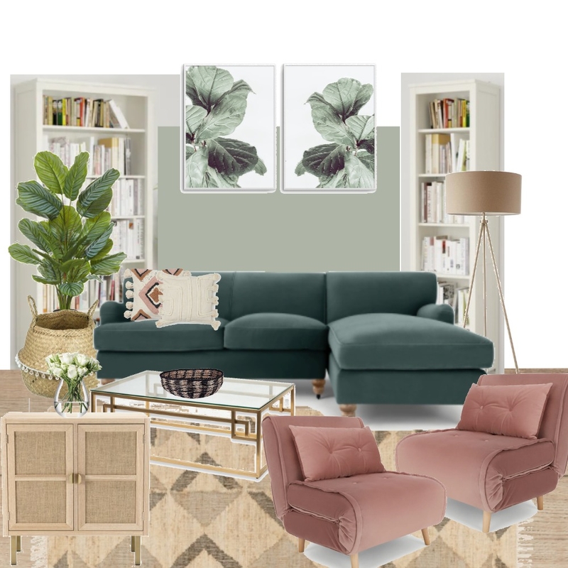 living room colour blocking Mood Board by ksmcc on Style Sourcebook