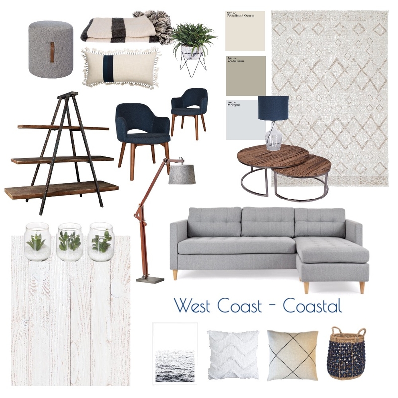 West Coast - Coastal Mood Board by mdlcoastansforest on Style Sourcebook