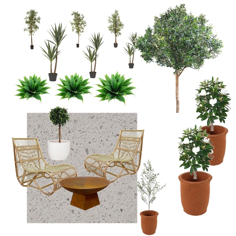 Backyard design Mood Board by EKR on Style Sourcebook