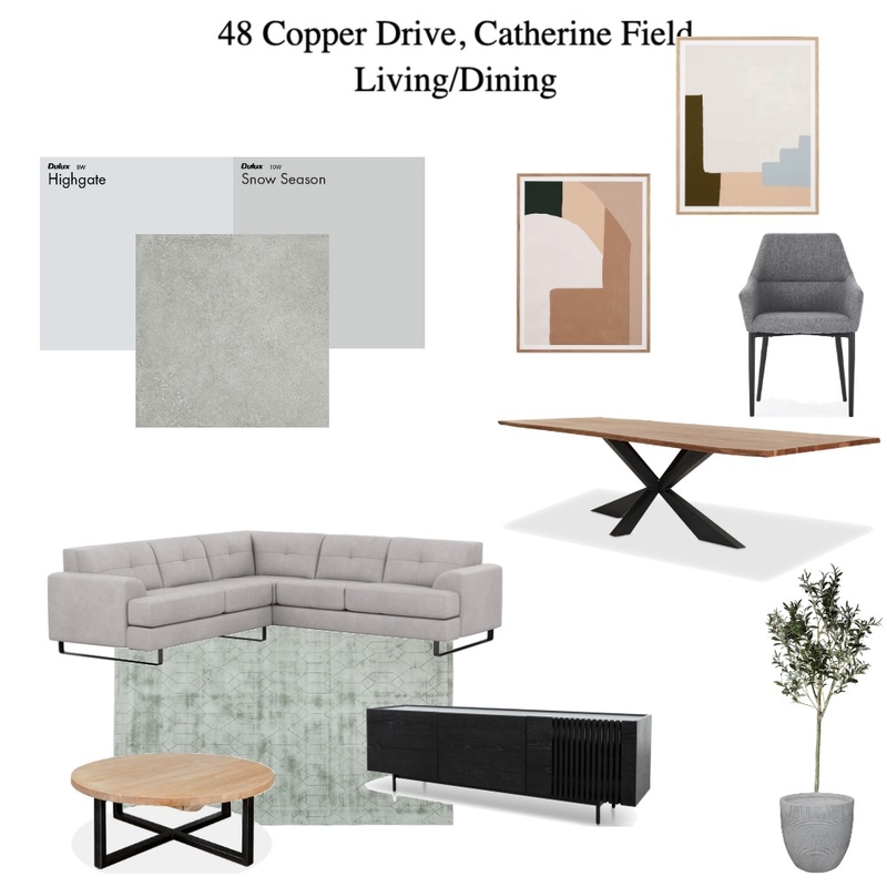 48 Copper Drive Living/Dining Mood Board by brittanykirby12 on Style Sourcebook