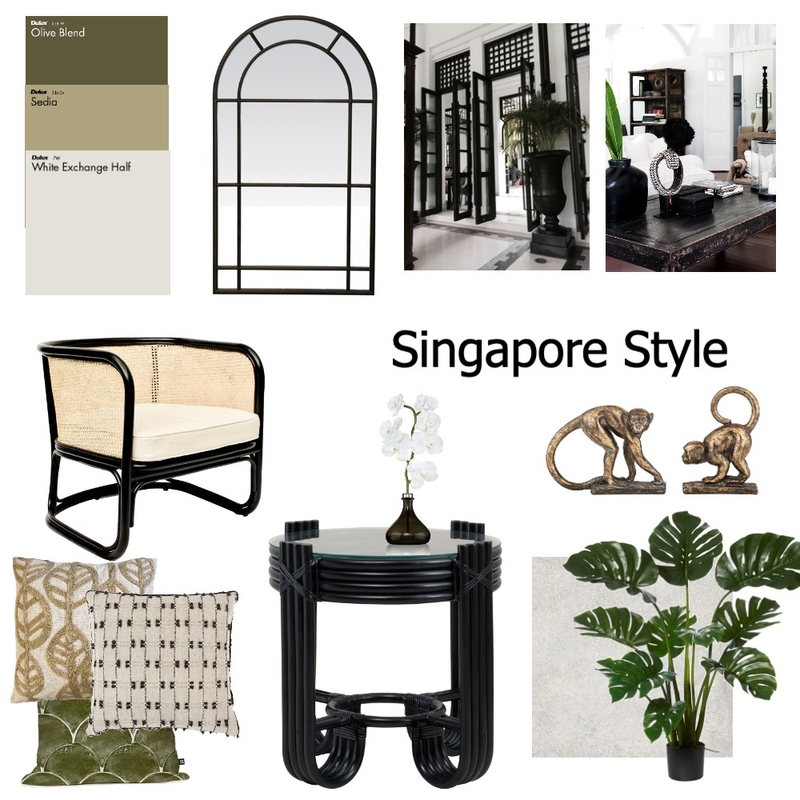 Singapore Style Mood Board by nikki odonnell on Style Sourcebook