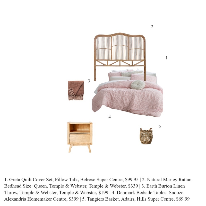 Bedroom Decor Vintage Mood Board by carolyn spain on Style Sourcebook