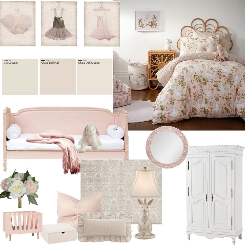 Girl's Bedroom Mood Board by Nour.ElKarmalawy on Style Sourcebook