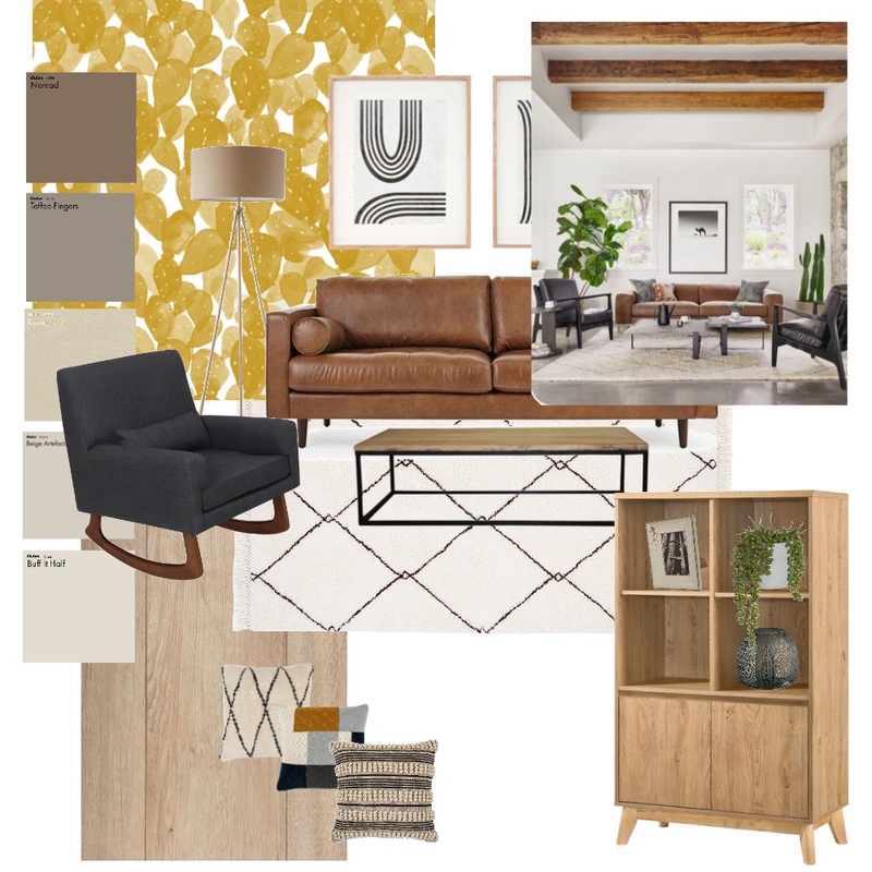 Scandinavian Mid Century Modern Mood Board by KELEFORNIA DESIGN on Style Sourcebook