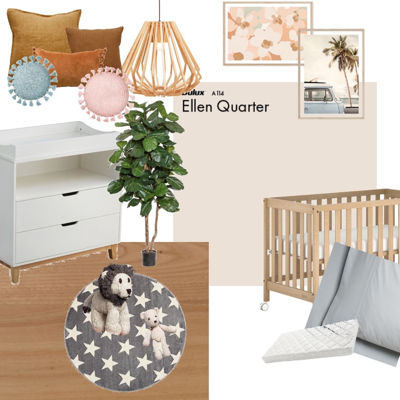 nursery mood board Mood Board by sarah bobbin on Style Sourcebook