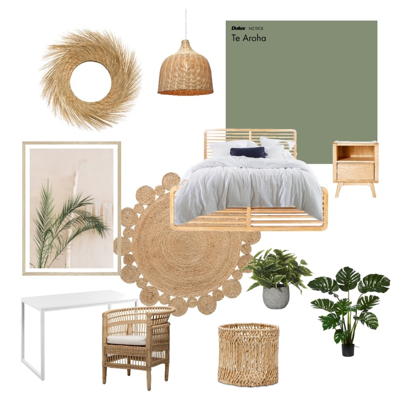 Boho Bedroom Mood Board by cur0011 on Style Sourcebook