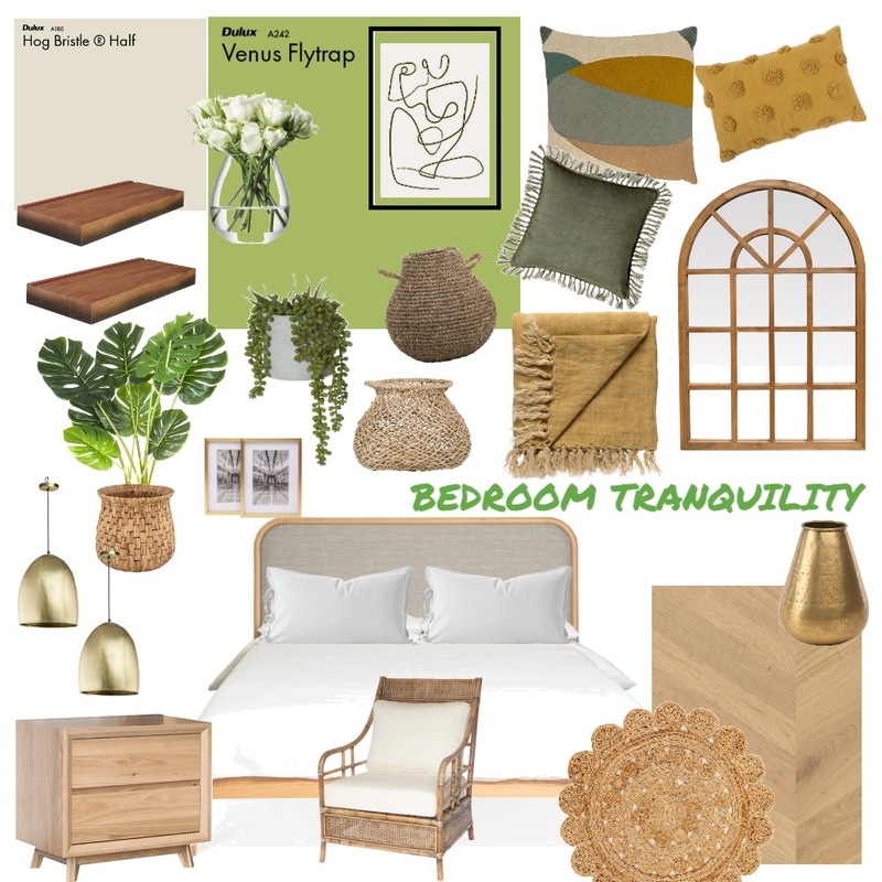 Breathing Bedroom Mood Board by bmbownes on Style Sourcebook