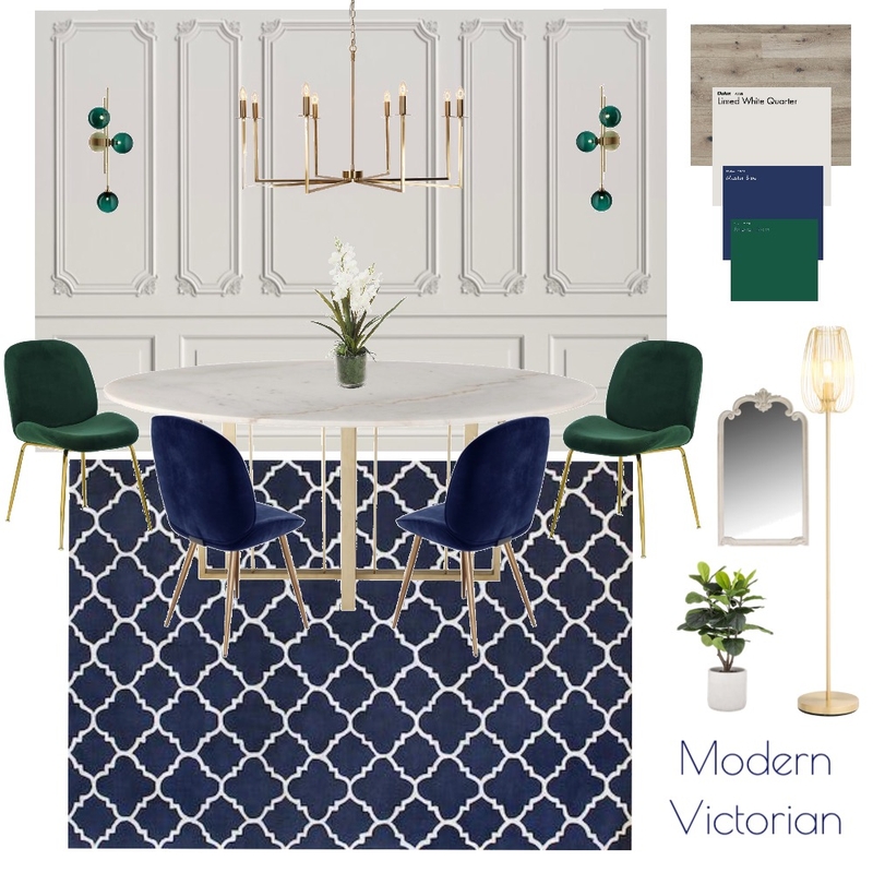 Modern Victorian Mood Board by FionaCruickshank on Style Sourcebook