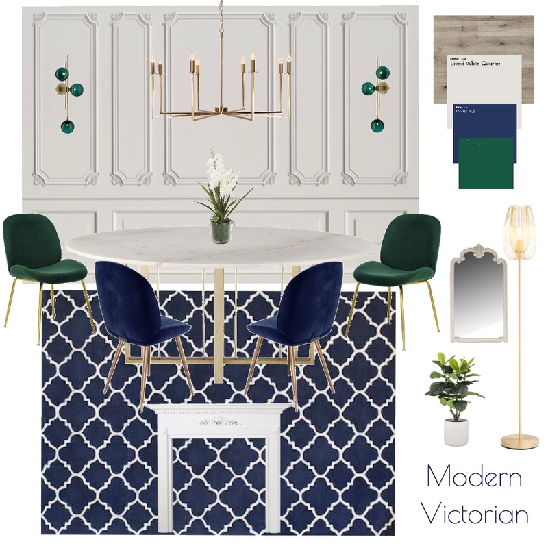 Modern Victorian Mood Board by FionaCruickshank on Style Sourcebook