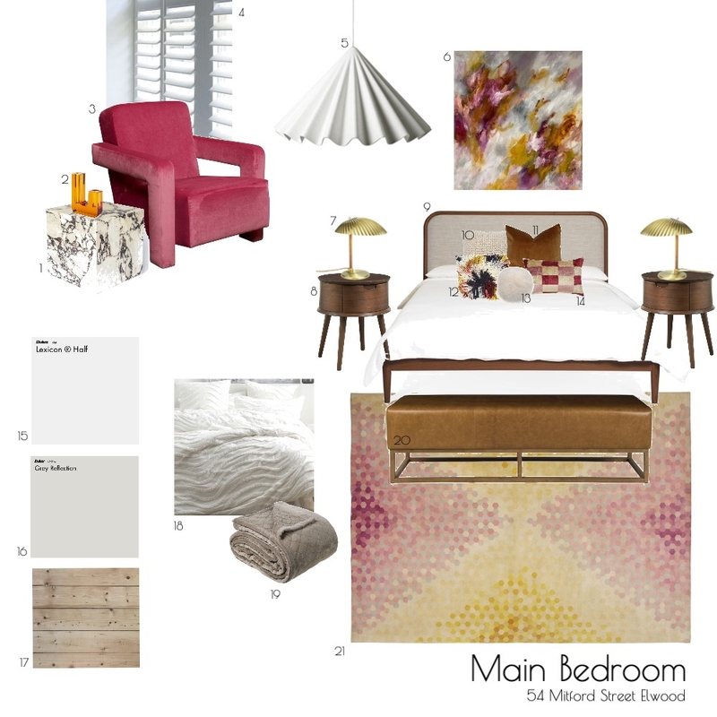 Main Bedroom Mood Board by MDS on Style Sourcebook