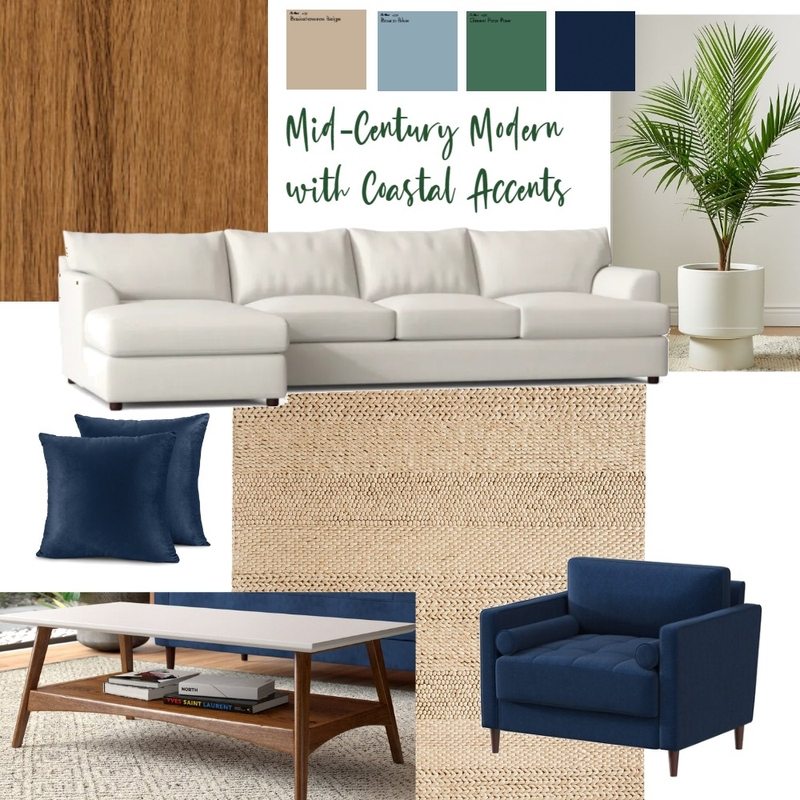 Mid Century Modern Mood Board by jennoneal on Style Sourcebook
