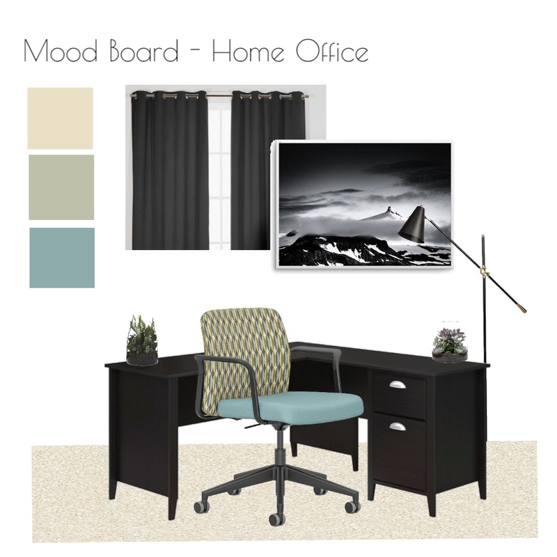 Ginny - Home Office Mood Board by omseating on Style Sourcebook