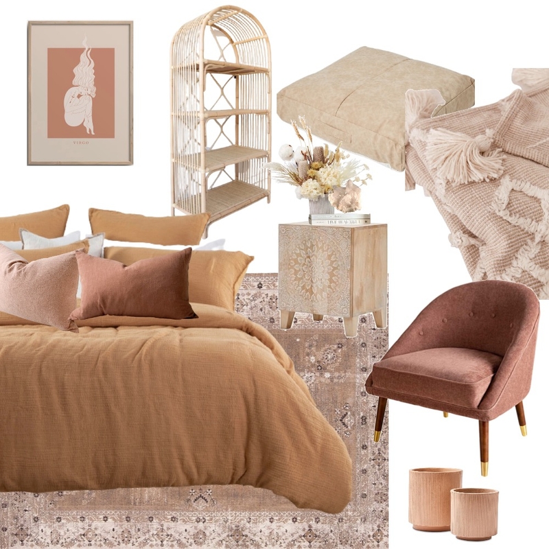 Nicole master bed Mood Board by Oleander & Finch Interiors on Style Sourcebook