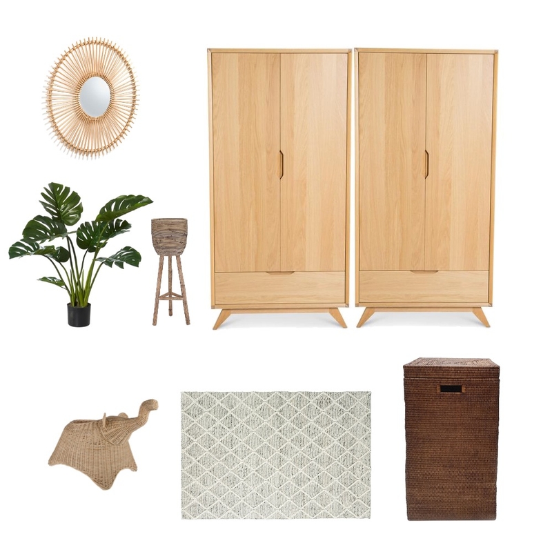 Rattan weardrobes Mood Board by Peetkaa on Style Sourcebook