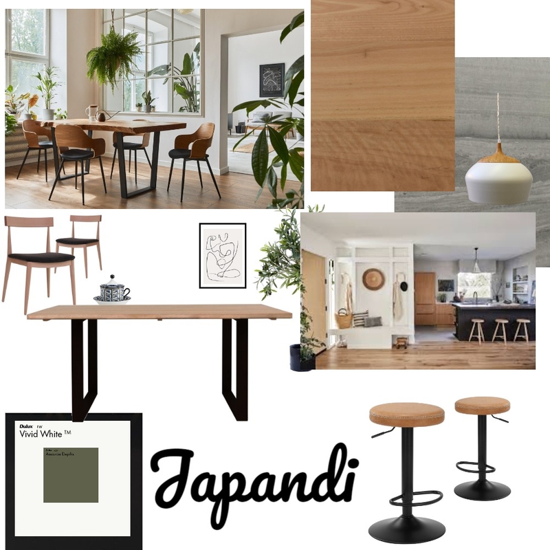 Japandi Kitchen and dining room Mood Board by Kiwi on Style Sourcebook