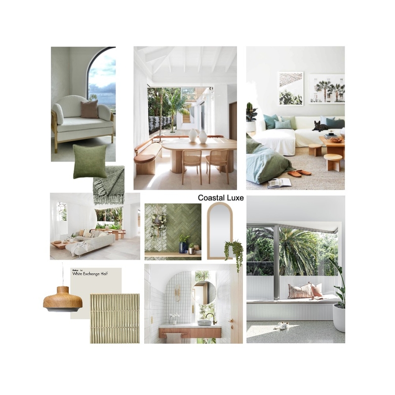 Coastal Luxe Mood Board by Jodie Cooke on Style Sourcebook