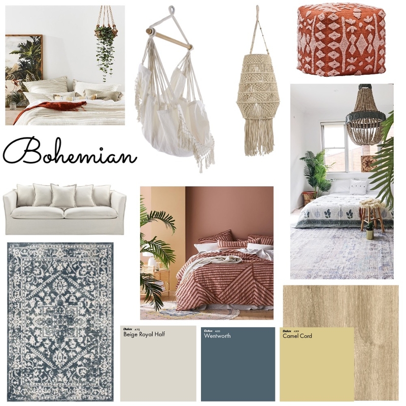 Bohemian Mood Board by SHall on Style Sourcebook