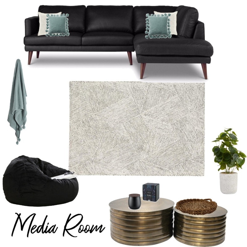 Gumblossom Media Room Mood Board by shaneikacain on Style Sourcebook