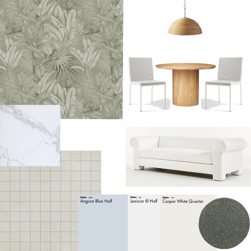 Modern Green & Blue Mood Board by Jamie Schlosser on Style Sourcebook