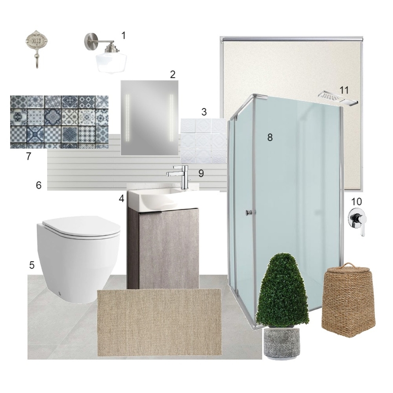 Bathroom Sample Board Mood Board by Sian on Style Sourcebook