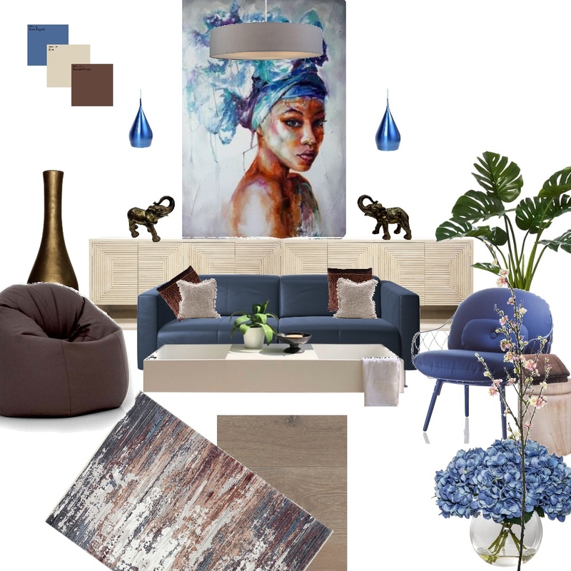 plava soba + - Maja Mood Board by MajaXS on Style Sourcebook