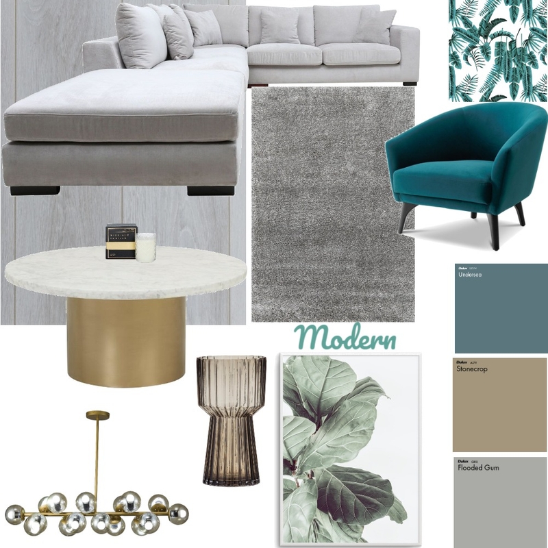 Modern Mood Board Mood Board by interiorsbytamar on Style Sourcebook