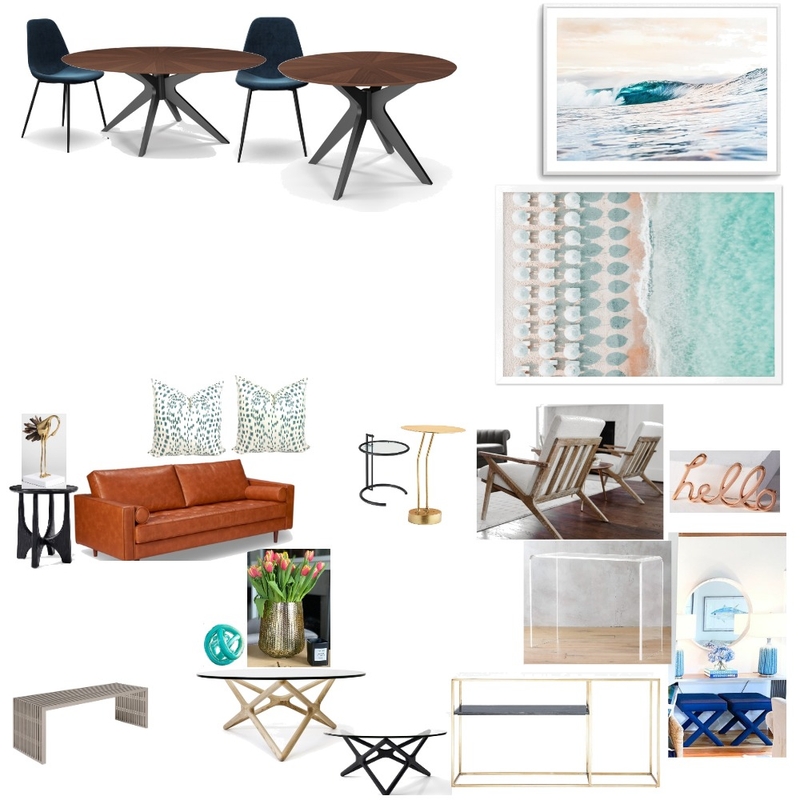 Vacation Rental LIVING/DINING Mood Board by FD on Style Sourcebook