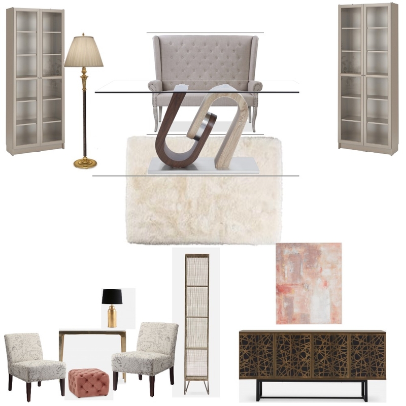 Archeus Office Mood Board by Salbi T on Style Sourcebook