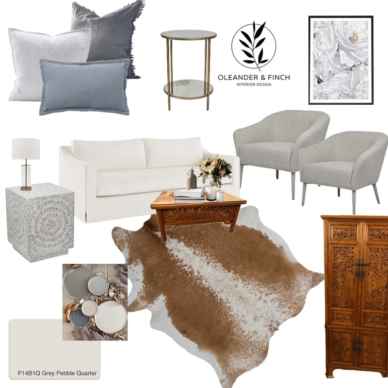 Dina Mood Board by Rhiannon Lee, Oleander & Finch Interiors on Style Sourcebook
