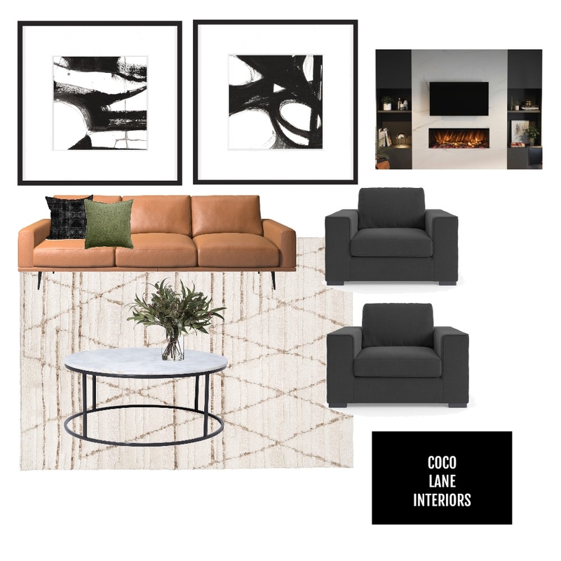 743A Canning Highway Lounge Area Mood Board by CocoLane Interiors on Style Sourcebook