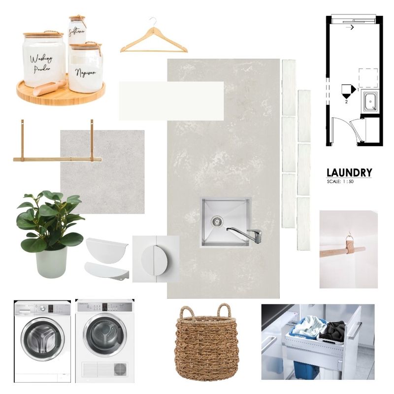 Laundry Mood Board by arnalg on Style Sourcebook