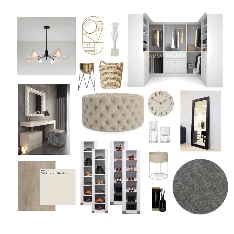 Walk in closet Mood Board by MDDesignstory on Style Sourcebook