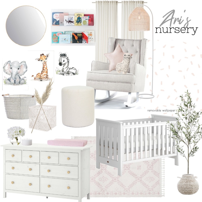 Ari's Nursery Mood Board by catpereira on Style Sourcebook