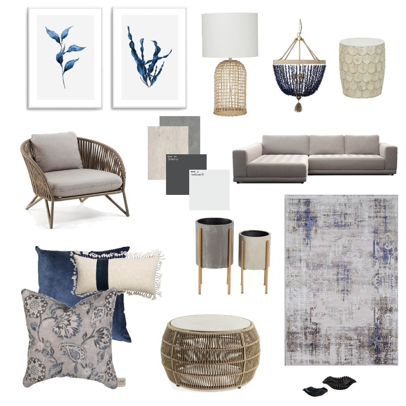 coastal Mood Board by katept on Style Sourcebook