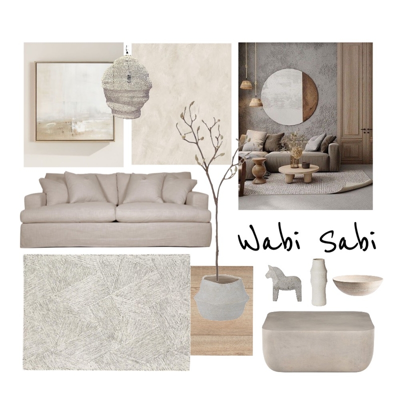 Wabi Sabi Mood Board by Alisha Cavallaro on Style Sourcebook