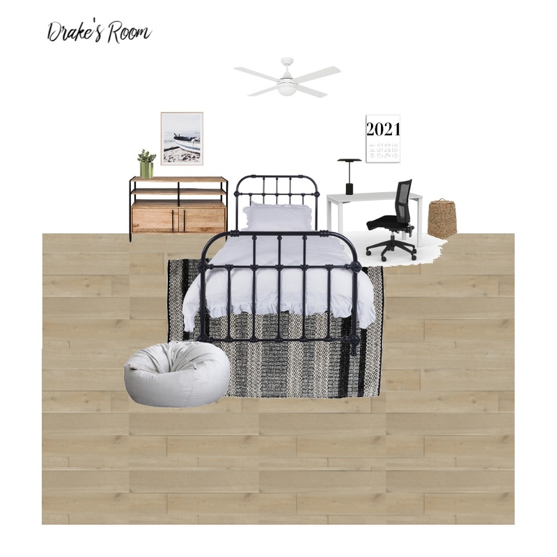 Drake's Room Mood Board by Casa Macadamia on Style Sourcebook