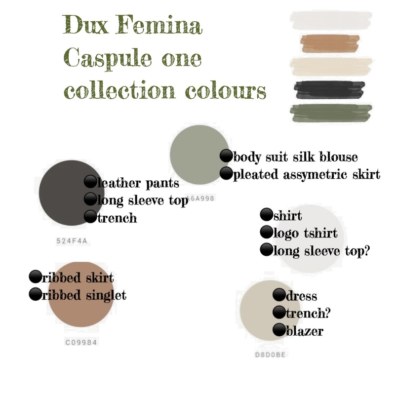 dux fémina Mood Board by FionaGatto on Style Sourcebook